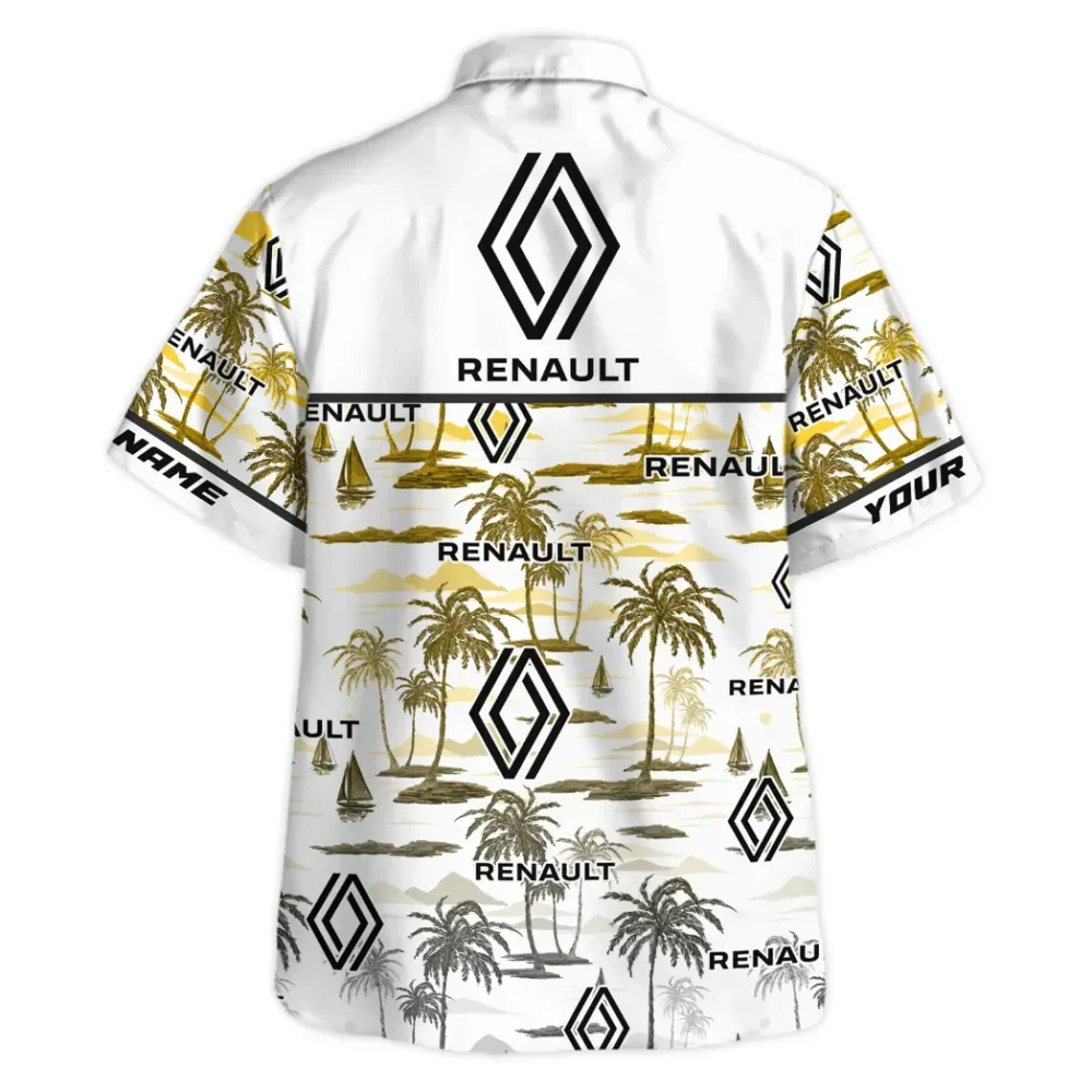 Family Sedan Hawaiian Shirt Exclusive Logo, Garage Life Button Shirt CAR205 - Image 4