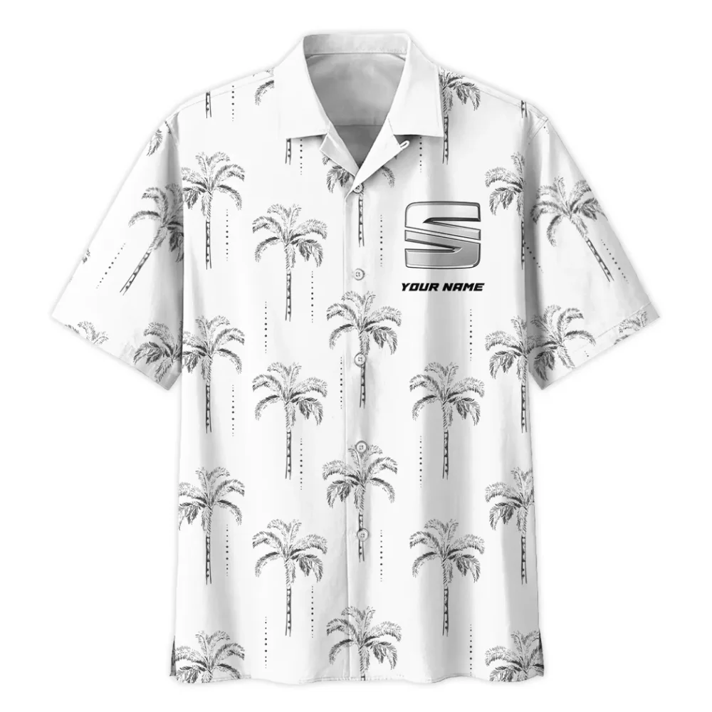 Urban Hatchback Hawaiian Shirt Exclusive Logo, Urban Driver Button Shirt CAR206 - Image 3