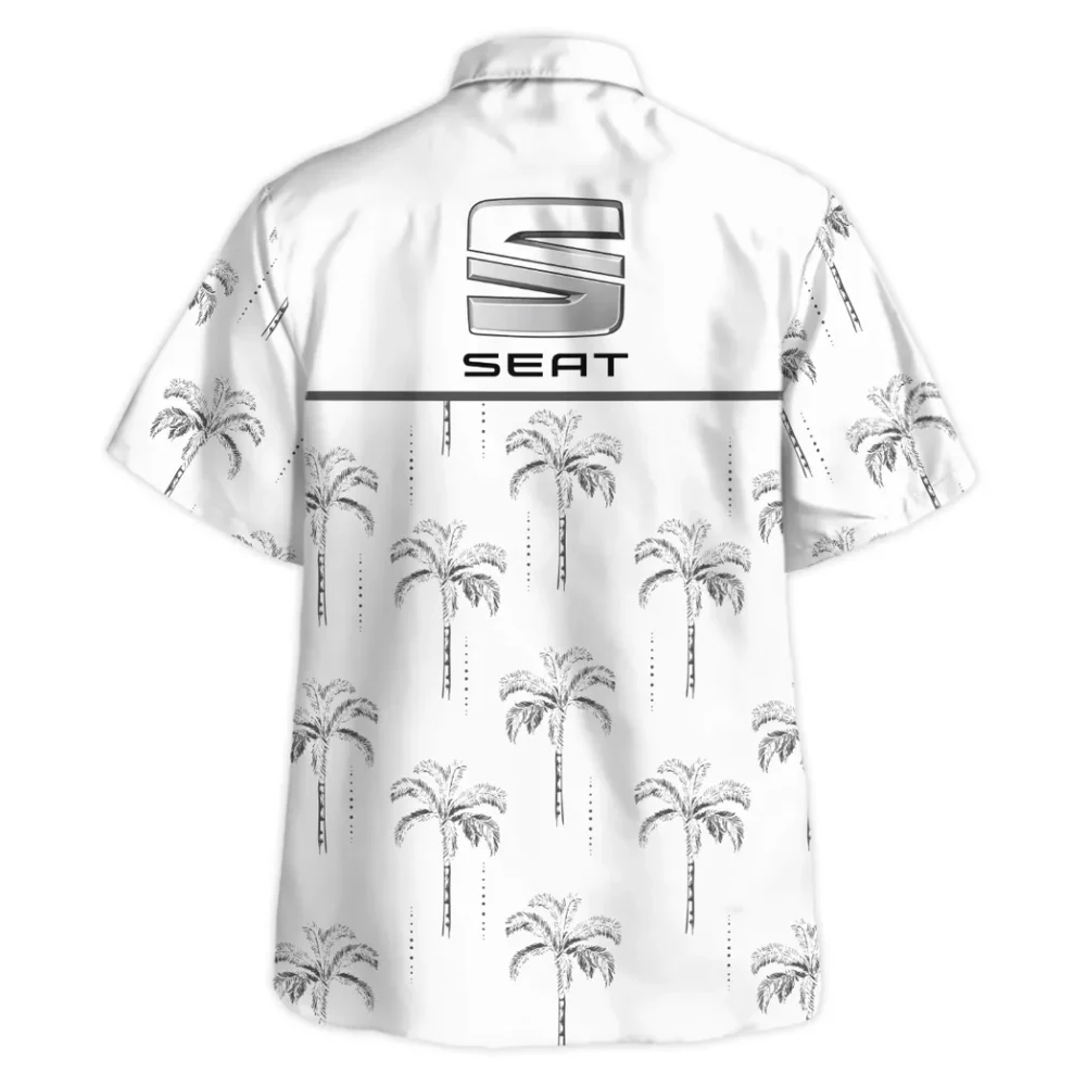 Urban Hatchback Hawaiian Shirt Exclusive Logo, Urban Driver Button Shirt CAR206 - Image 4