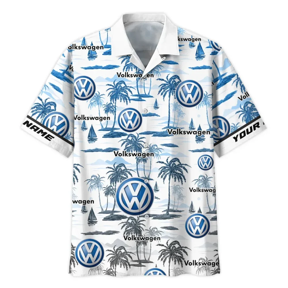Urban Vehicle Hawaiian Shirt Exclusive Logo, Rider's Paradise Button Shirt CAR205 - Image 3