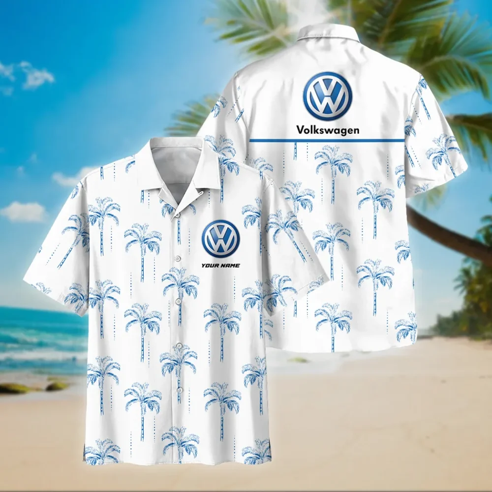 City Car Hawaiian Shirt Exclusive Logo, Motor Culture Button Shirt CAR206 - Image 2