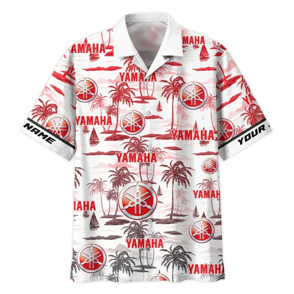 Adventure Motorbike Hawaiian Shirt Exclusive Logo, Street-Ready Button Shirt CAR205 - Image 3