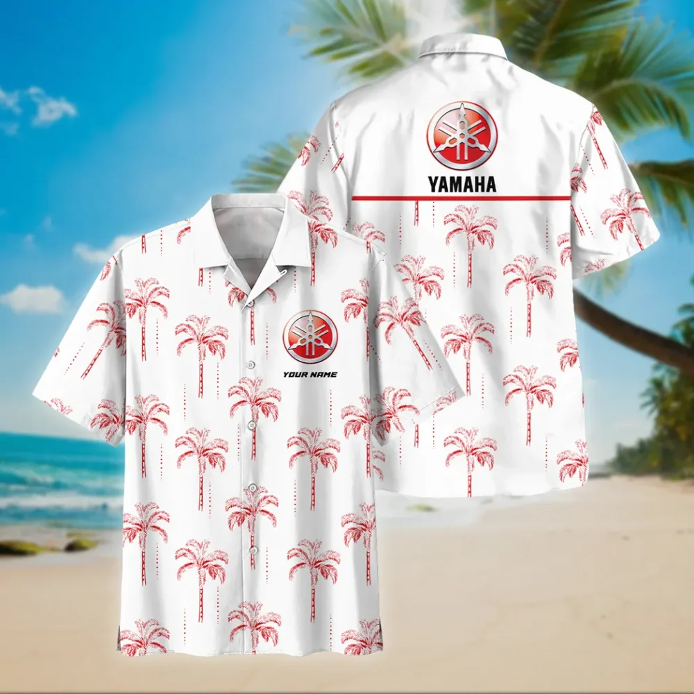 Sport Bike Hawaiian Shirt Exclusive Logo, Summer Garage Button Shirt CAR206 - Image 2