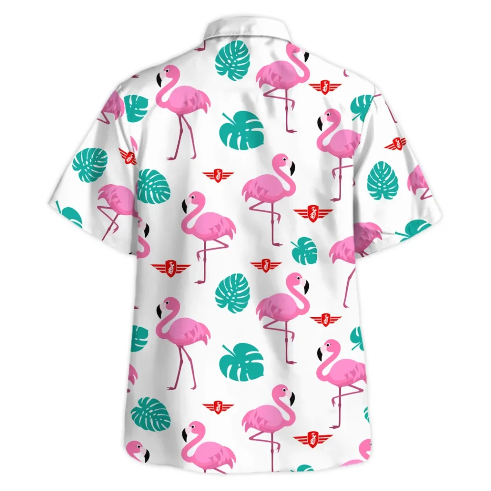 Old-School Cruiser Hawaiian Shirt Exclusive Logo, Custom Ride Button Shirt CAR207 - Image 4