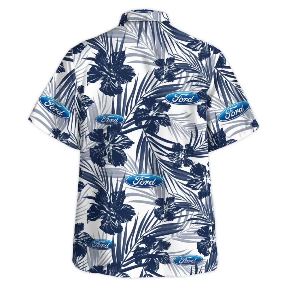 American Classic Hawaiian Shirt Exclusive Logo, Street-Ready Button Shirt CAR203 - Image 4