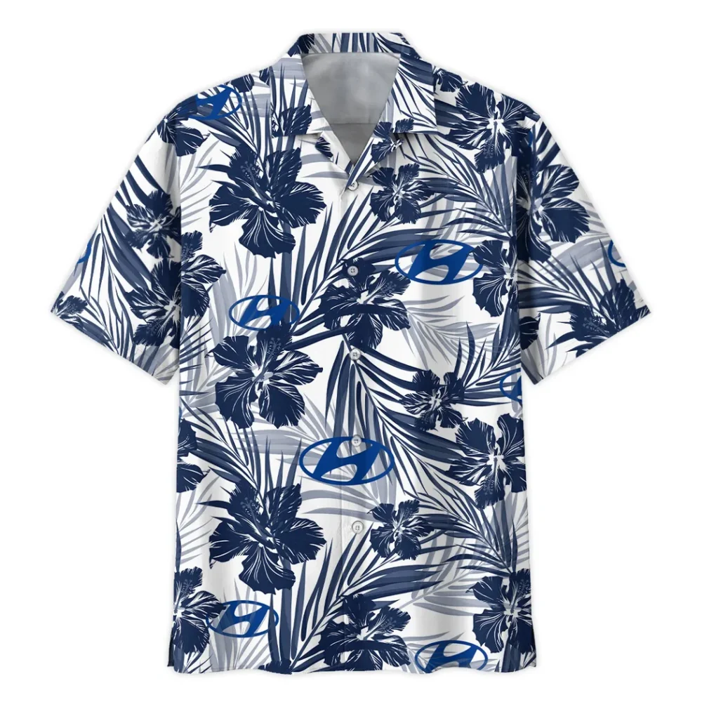 Mid-Size Vehicle Hawaiian Shirt Exclusive Logo, Road-Trip Ready Button Shirt CAR203 - Image 3