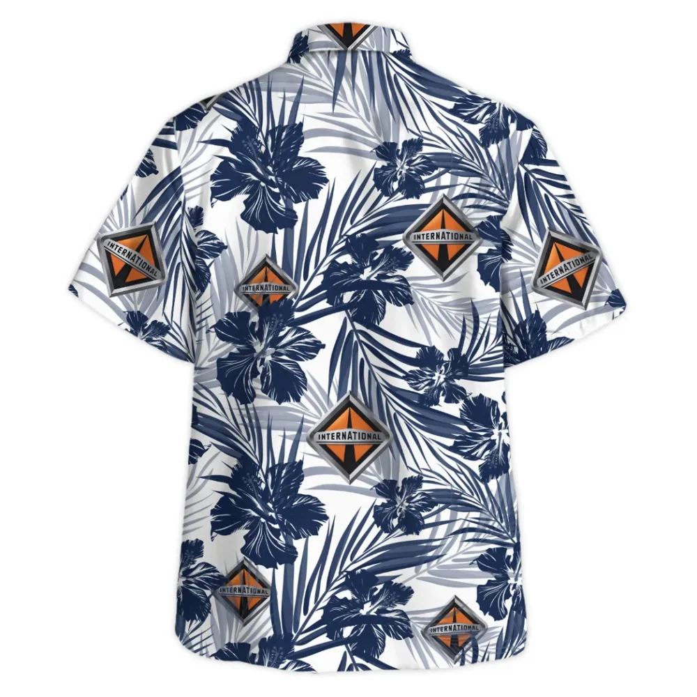 Mid-Duty Cargo Auto Hawaiian Shirt Exclusive Logo, Street-Ready Button Shirt CAR203 - Image 4