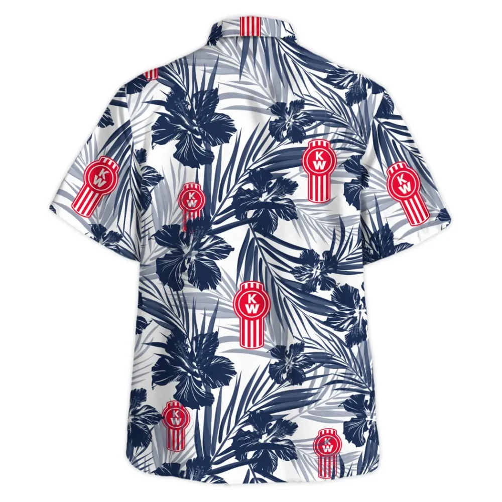 Big Rig Hawaiian Shirt Exclusive Logo, Road-Trip Ready Button Shirt CAR203 - Image 4