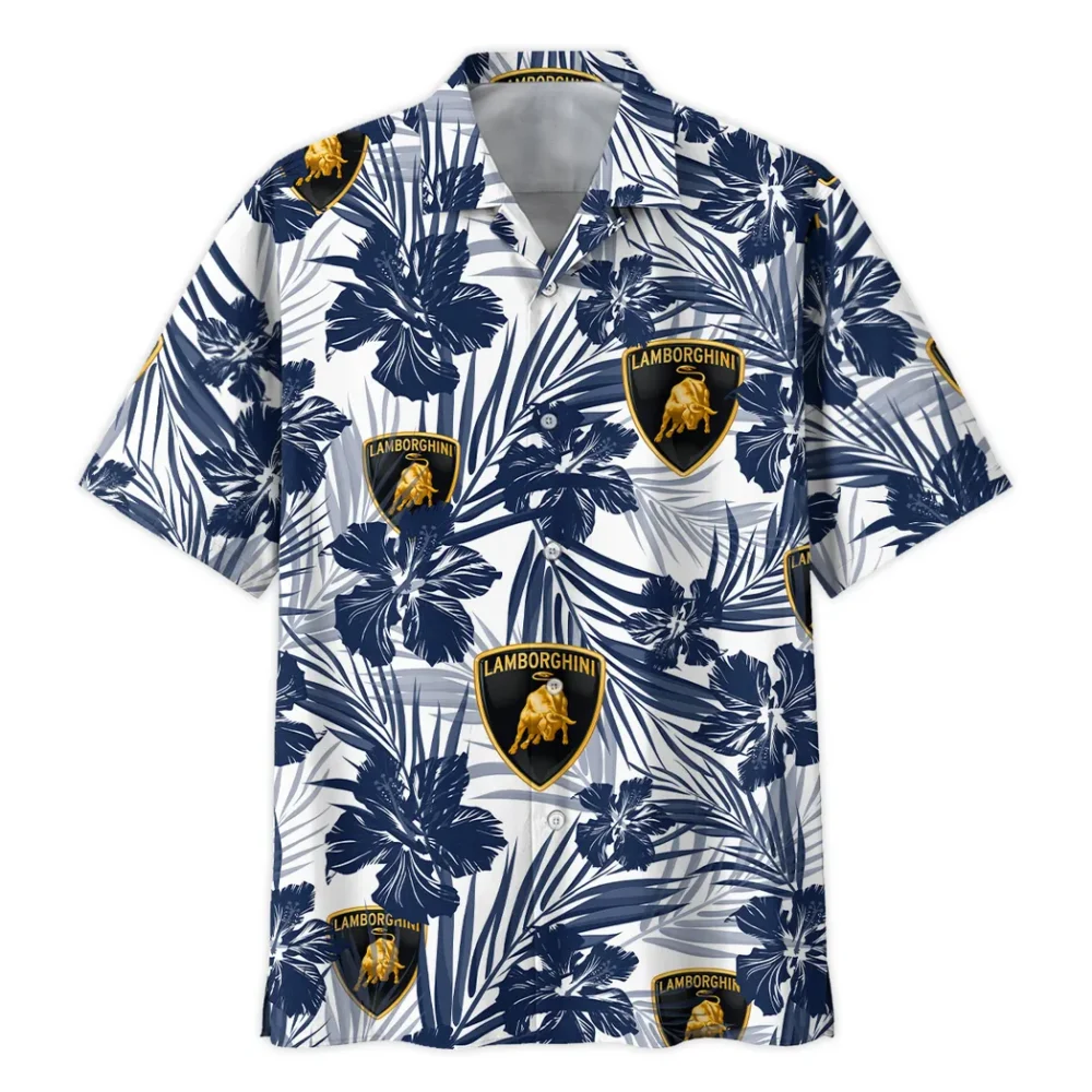 Luxury Vehicle Hawaiian Shirt Exclusive Logo, Street Racer Button Shirt CAR203 - Image 3
