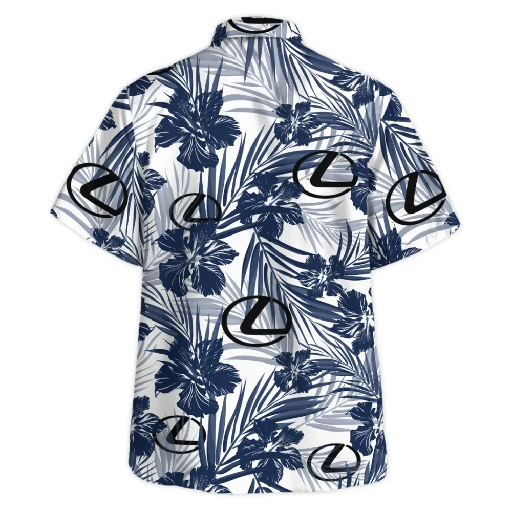 Hybrid Luxury Car Hawaiian Shirt Exclusive Logo, Engine Lover Button Shirt CAR203 - Image 4