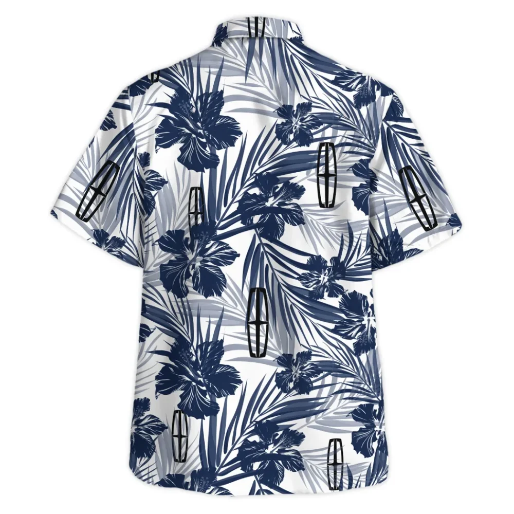Upscale Vehicle Hawaiian Shirt Exclusive Logo, Auto Fan Button Shirt CAR203 - Image 4