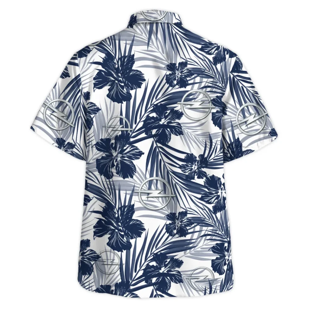 Automobile Hawaiian Shirt Exclusive Logo, Hot Rod Button Shirt CAR203 - Image 4
