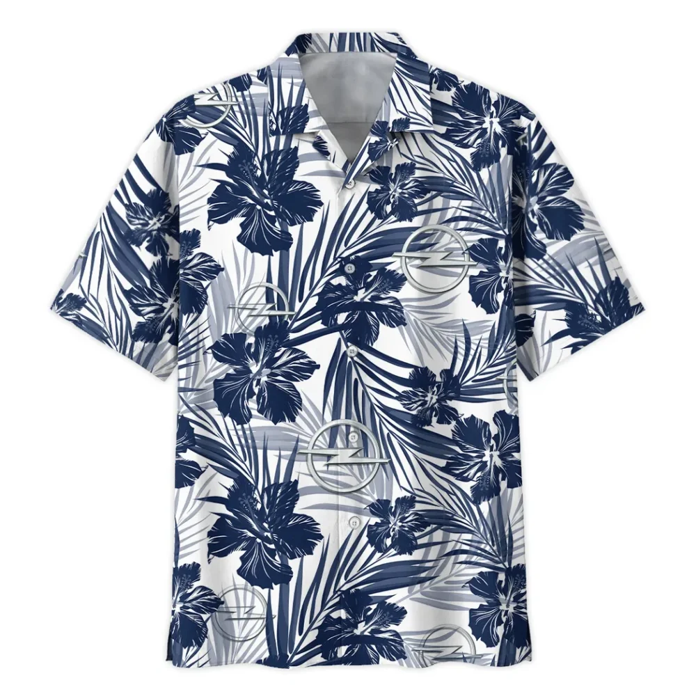 Automobile Hawaiian Shirt Exclusive Logo, Hot Rod Button Shirt CAR203 - Image 3