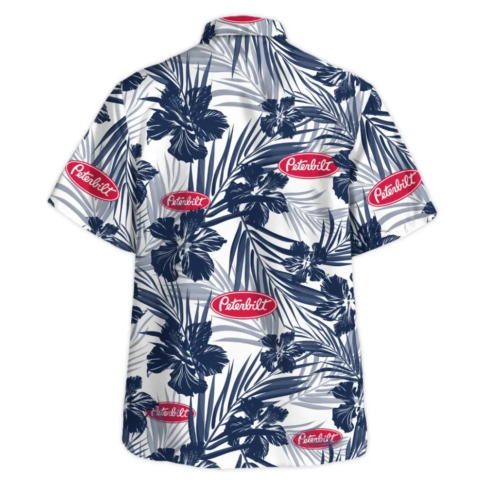 Heavy Truck Hawaiian Shirt Exclusive Logo, Chrome Wave Button Shirt CAR203 - Image 4