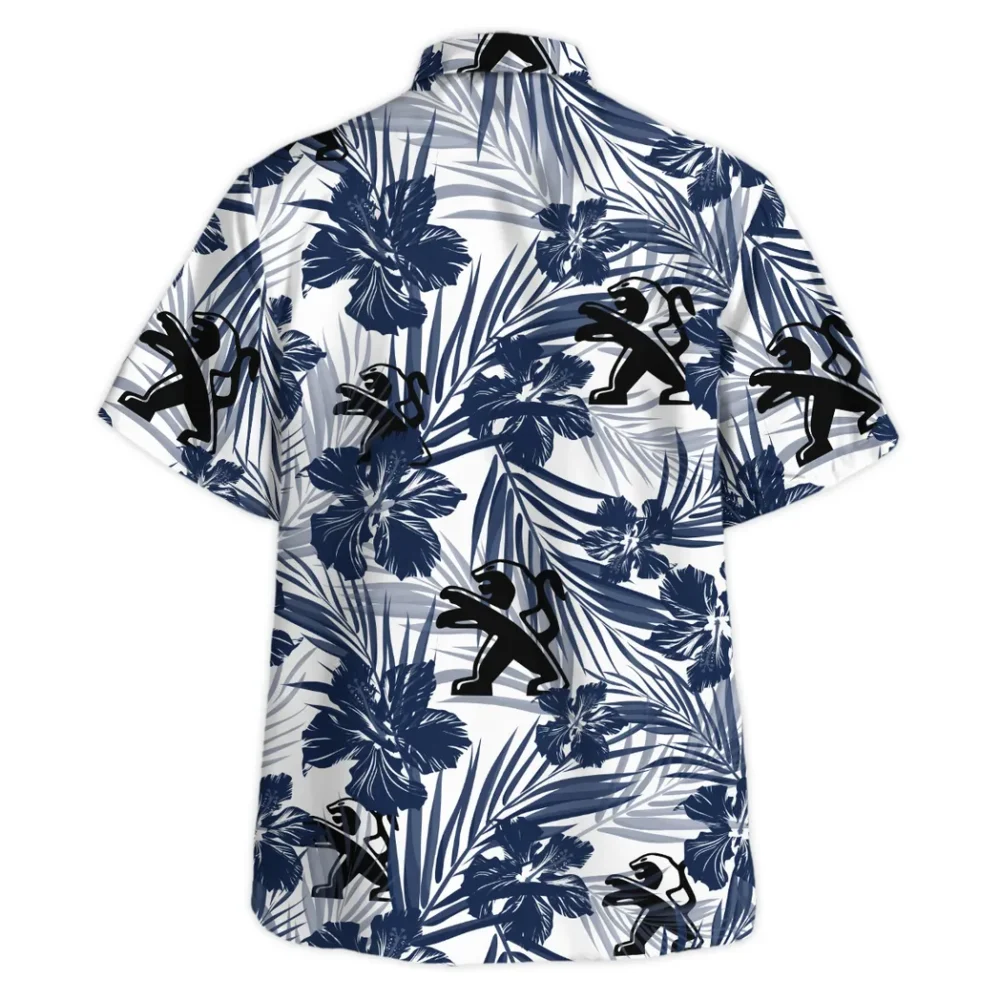 Mid-Size Car Hawaiian Shirt Exclusive Logo, Urban Driver Button Shirt CAR203 - Image 4
