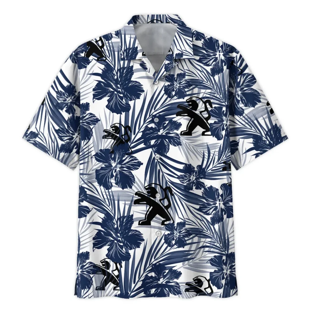 Mid-Size Car Hawaiian Shirt Exclusive Logo, Urban Driver Button Shirt CAR203 - Image 3