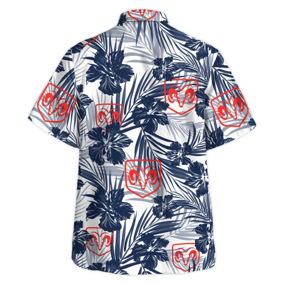 Strong Utility Pickup Hawaiian Shirt Exclusive Logo, Car Meet Button Shirt CAR203 - Image 4