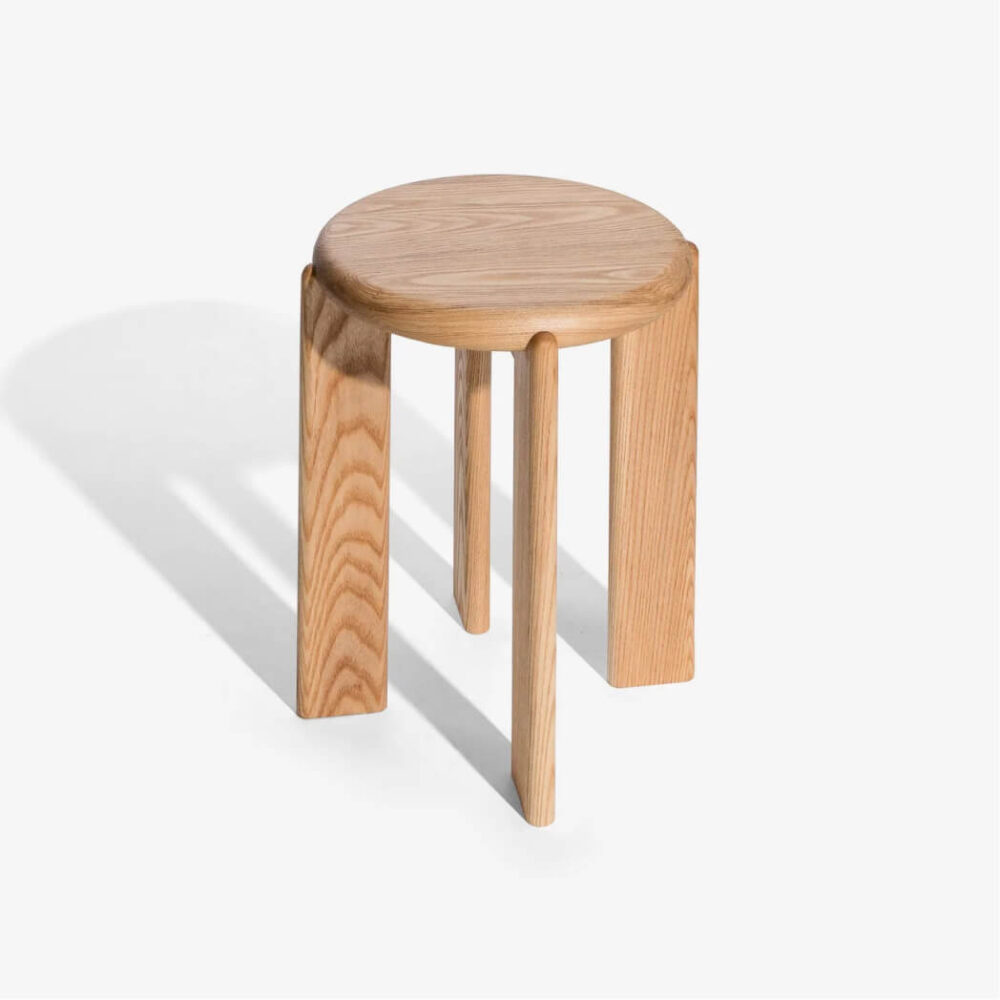 Hamilton Solid Wood Side Table Slim Profile - Image 6