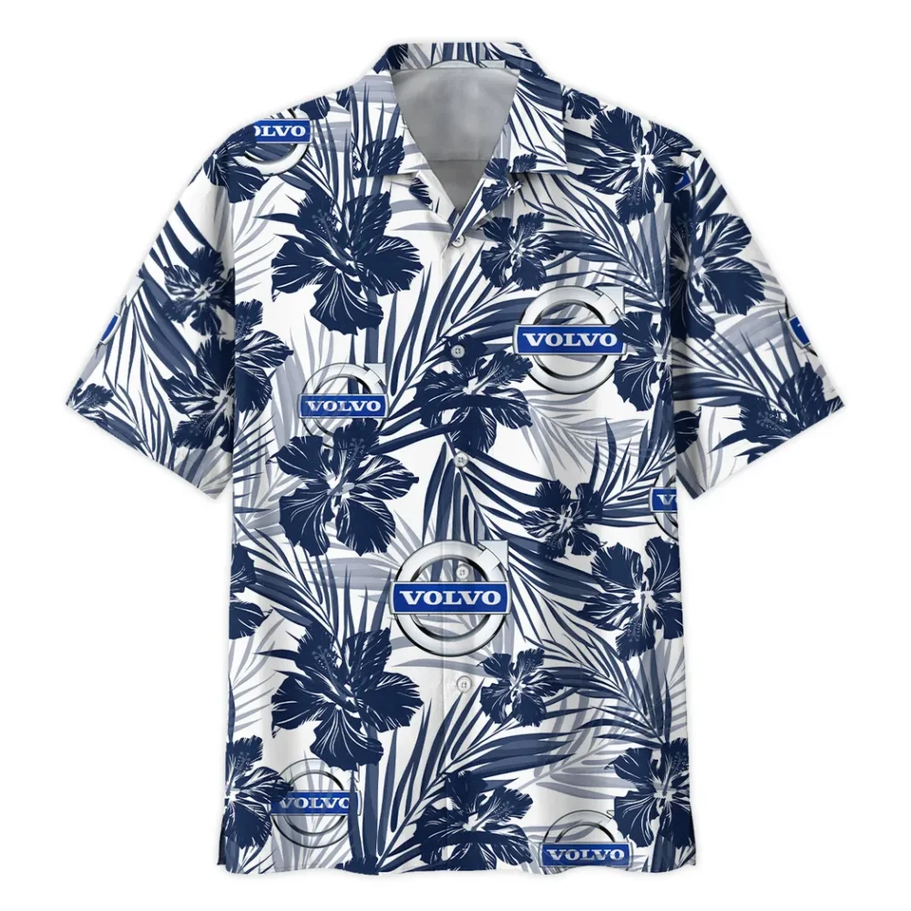 Auto Hawaiian Shirt Exclusive Logo, Drift-Ready Button Shirt CAR203 - Image 3